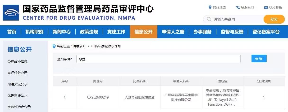 全球首款iPSC衍生肾脏细胞治疗产品获批临床！！！