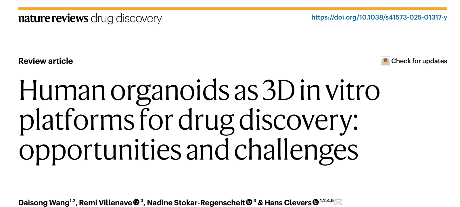 类器官技术示意图